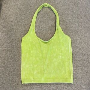 NWOT green halter top